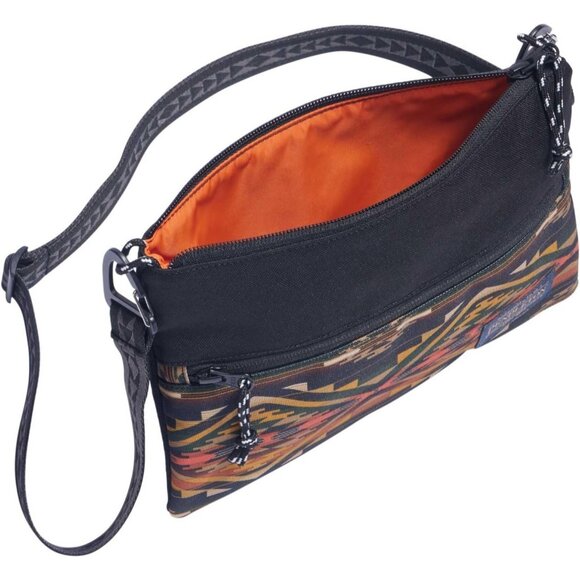 Crossbody Bag Polyester Southwestern Pattern Slim Organizer for Travel Daily - Picture 3 of 3